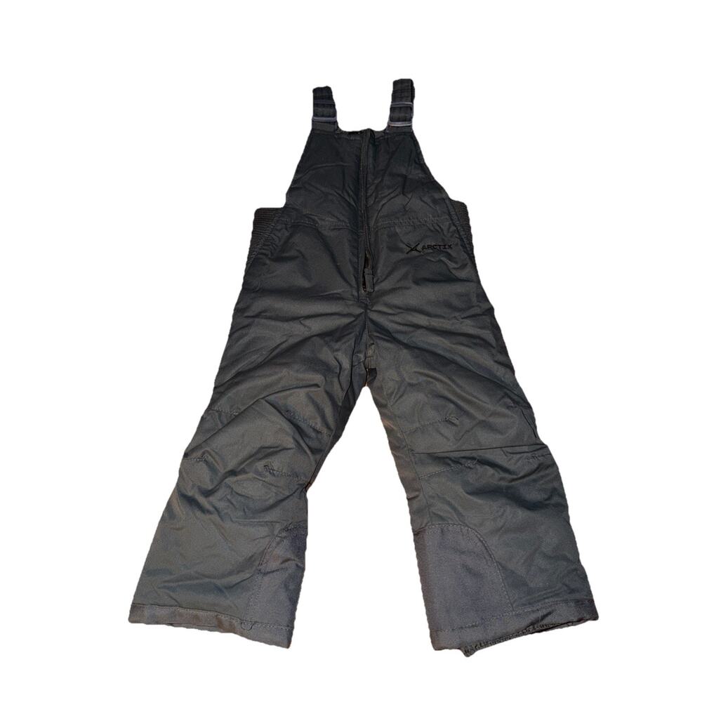 Arctix Snow Bib Waterproof Ski Pants Gray Grey 2T 24 Months Toddler Kids 5k
